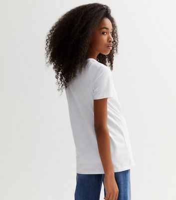 ladies white sequin top