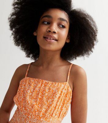 Orange girls outlet dresses