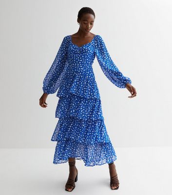 New look deals blue dress