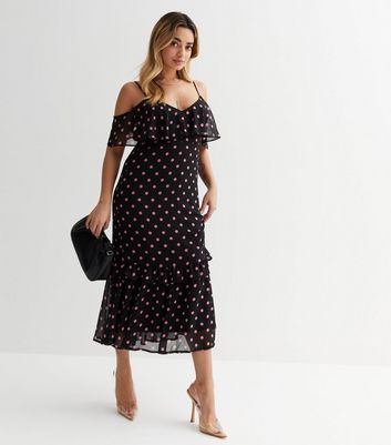 Cold shoulder cheap petite dress