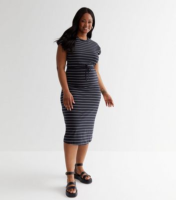 Jersey midi outlet dress