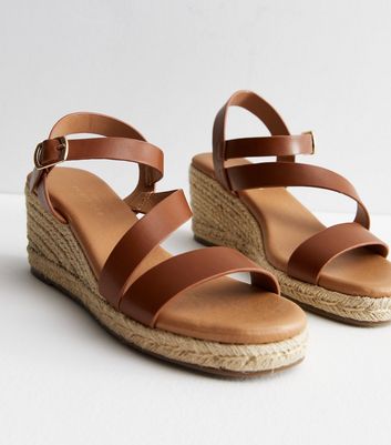 Tan 2025 espadrille wedges