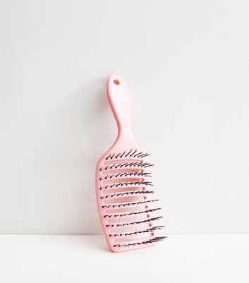 Pink Flexible Hair Brush