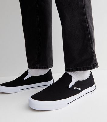 Dark grey canvas outlet shoes