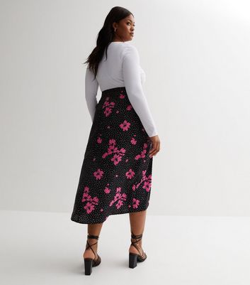 Leopard wrap skirt outlet plus