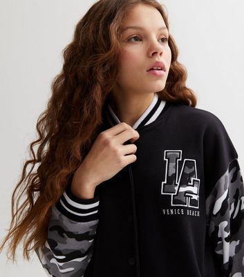 Girls on sale jersey jacket