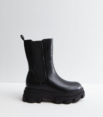 Truffle collection flat hot sale chelsea boots