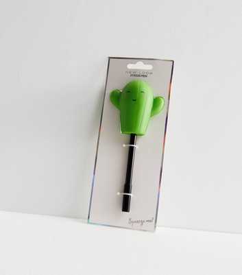 Green Cactus Stress Pen
