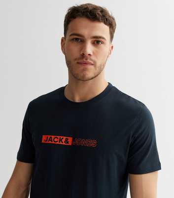 Jack & Jones Navy Logo T-Shirt