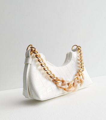 White handbag new online look