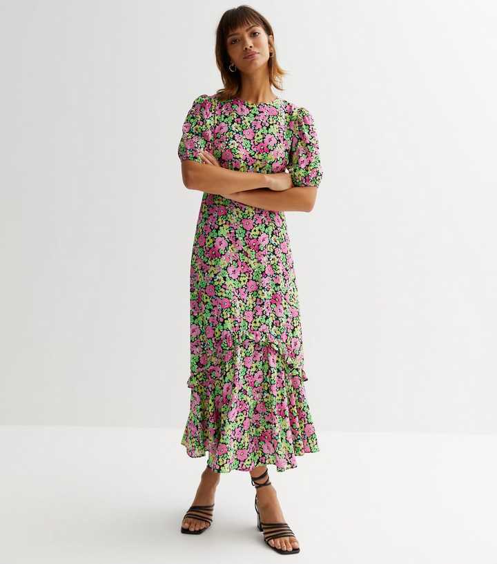 new look midi dress