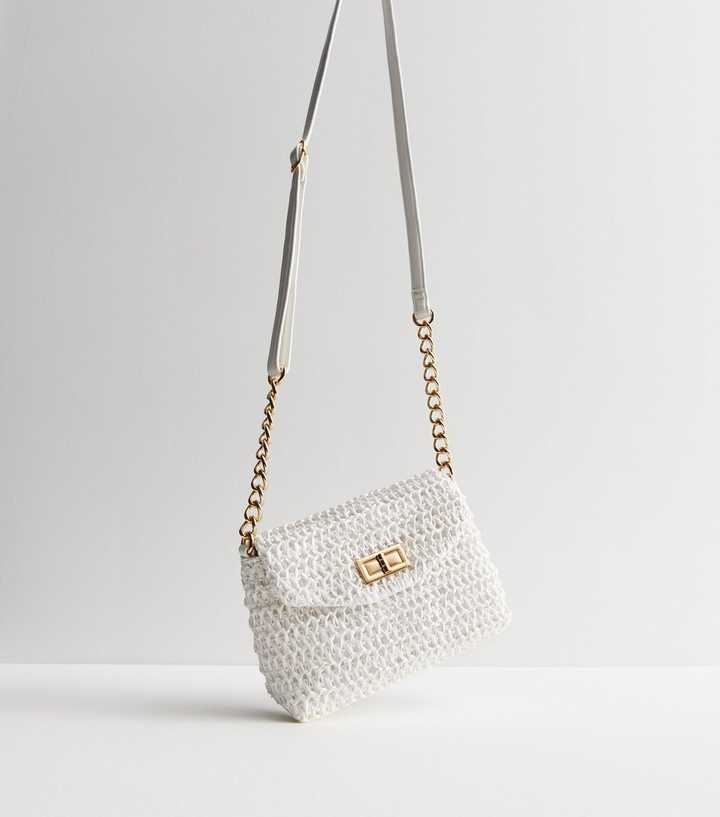 Women's Straw Crossbody Bag