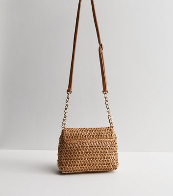 New look wicker discount bag