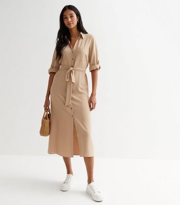 Midi cheap shirtwaist dresses