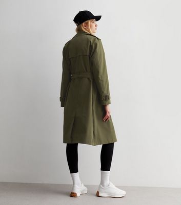 Trenchcoat green hot sale