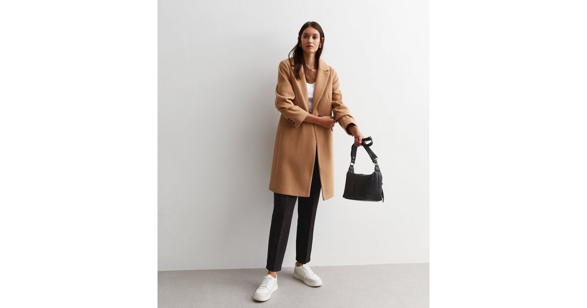 Longline Gilet in Camel main image 0