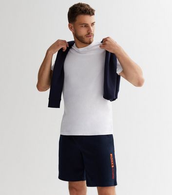 Men's Jack & Jones Logo Sweat Shorts New Look