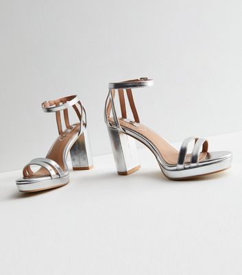 New look caged discount sandals