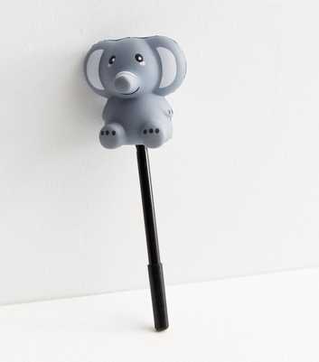 Grey Elephant Stress Pen