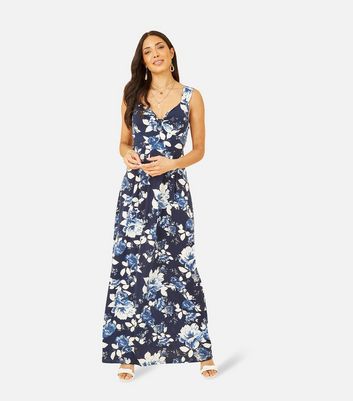 Lucky brand sales floral maxi dress