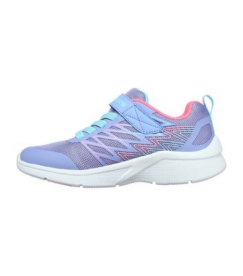 Skechers Kids Lilac Microspec Bold Delight Trainers New Look