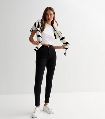 New look store ladies black jeans