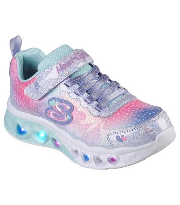 Skechers Kids S-Lights Lumos Light-Up Sneaker Hot Pink Size 5 Toddler