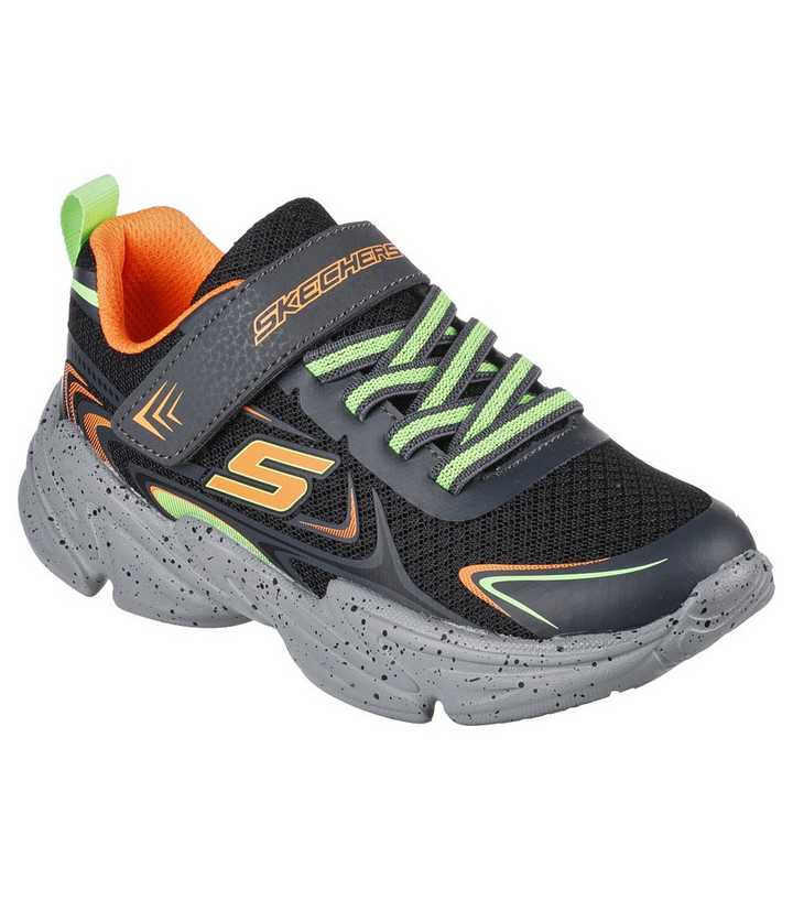 Trainers Skechers Ultraflex Bungee Shoe Skechers Black Ultra Flex