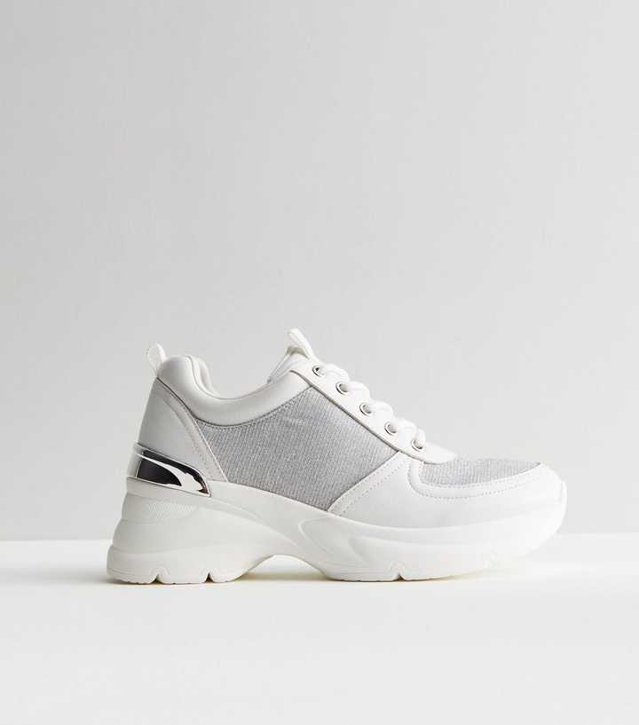 White Sports Wedge
