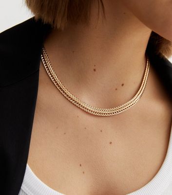 Bayswater Chunky Chain Necklace | Gold Stainless Steel | Women | Mulberry