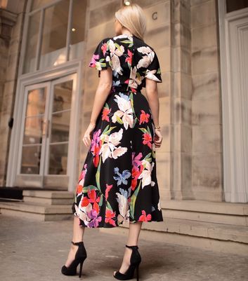 Ax paris hotsell floral midi dress