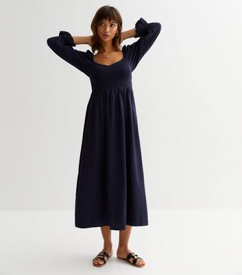 Newlook hotsell navy dress