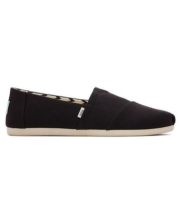 Toms store espadrilles black