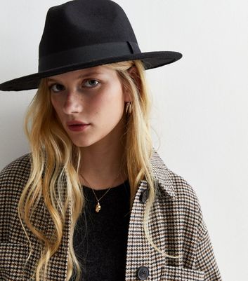 Womens trilby hats store new look