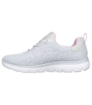 Grey skechers shop womens