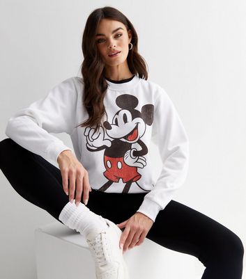 Ladies mickey 2025 mouse sweatshirt