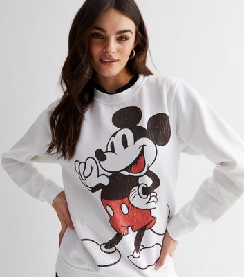 Ladies mickey 2025 mouse sweatshirt