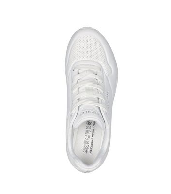 Skechers womens shop white trainers