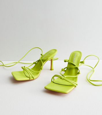 New look sale green heels