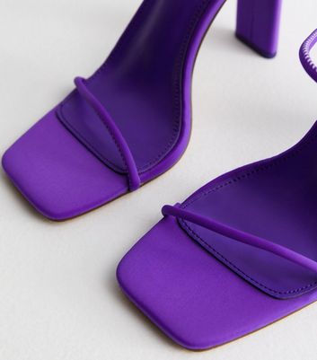 Purple strappy sale sandals