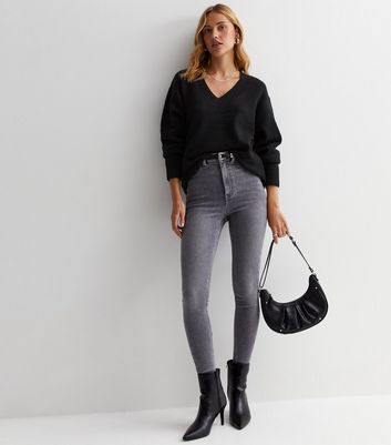 Black clearance skinny jumper