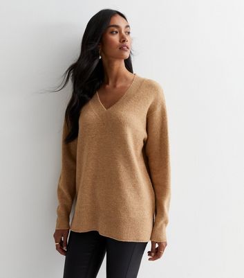 Ladies camel sweater best sale