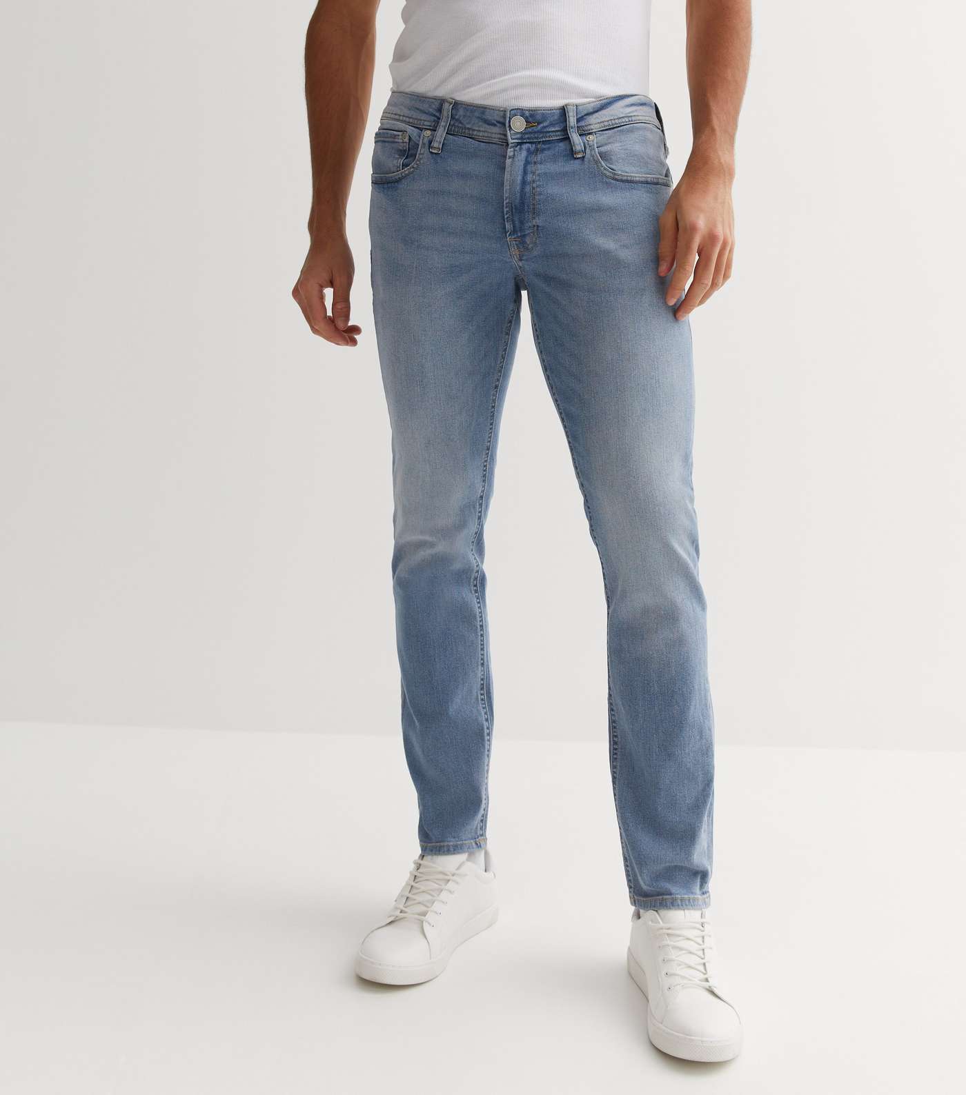 Jack & Jones Blue Slim Fit Jeans Image 2