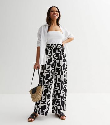 Buy Black  White Trousers  Pants for Women by ONLY Online  Ajiocom