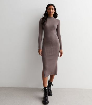 Mink midi sale dress