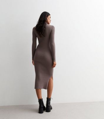 Mink 2025 midi dress