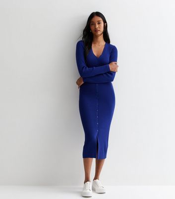 Plus size button front best sale midi dress