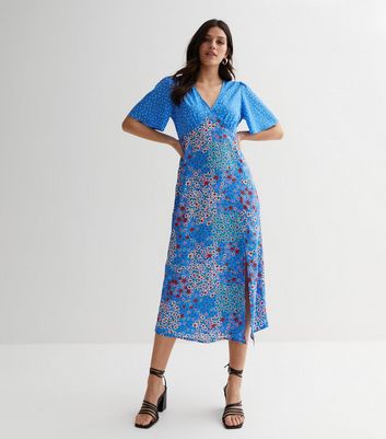 Flutter sleeve cheap midi dress