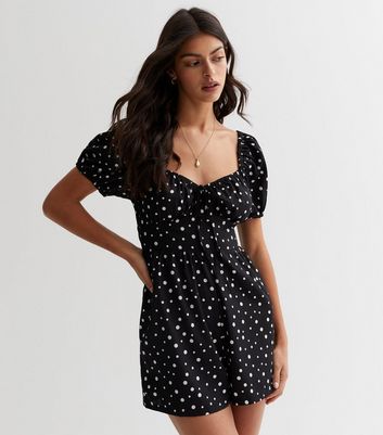 Black spot playsuit on sale