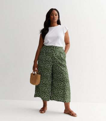 Next wide clearance leg cropped trousers